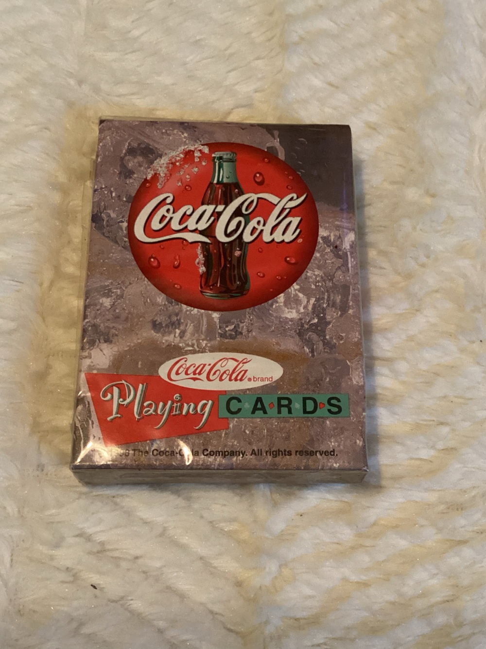 Vintage 1998 Coca-Cola Playing Cards Polar Bears Gift Party SEALED Made in USA